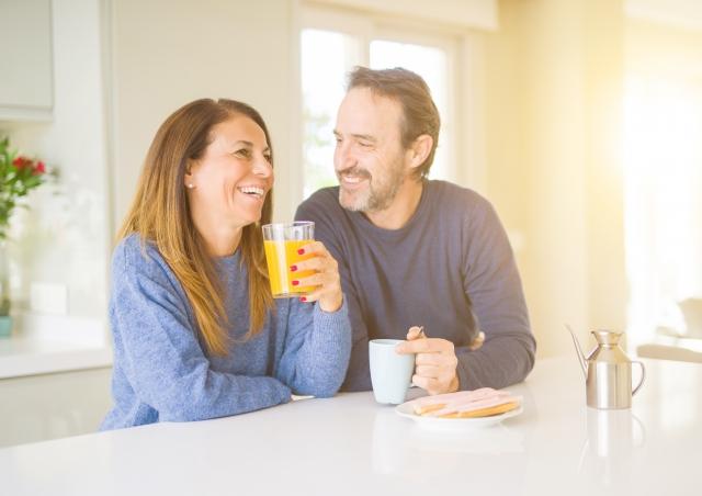 Couple in Kitchen